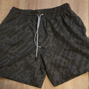 Chubbies Black and Blue Lined Shorts